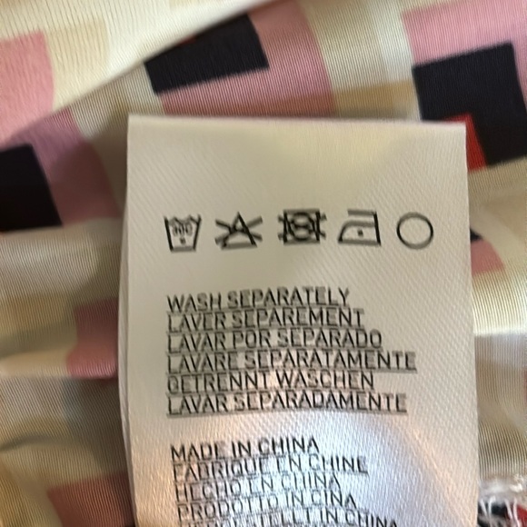 ANONYME DESIGNERS Geometric Print Dress Size Large - Picture 11 of 11